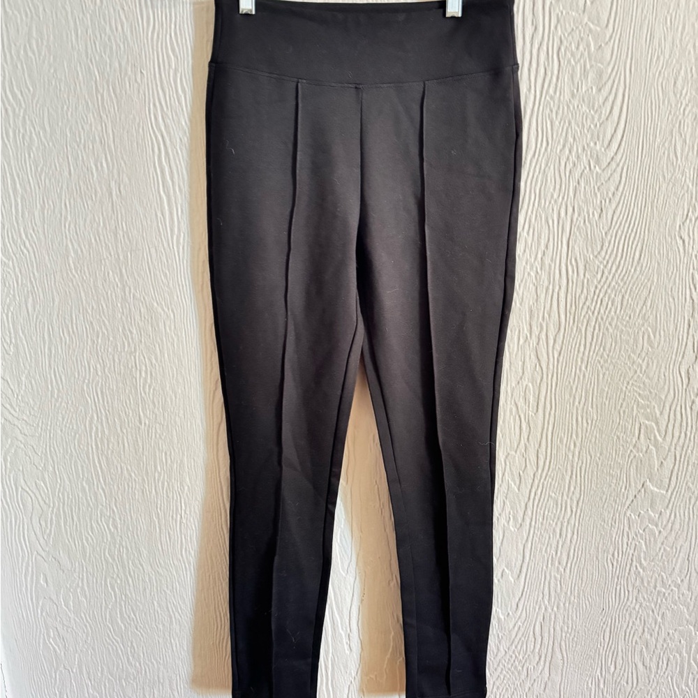 Kendall & Kylie Black Ponte Pull-On Slim Leggings